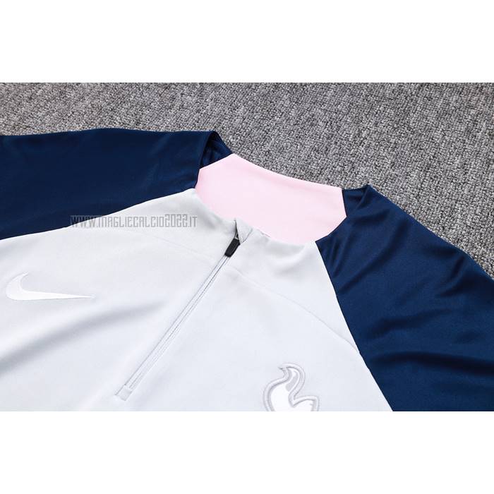 Tuta da Track de Felpa del Tottenham Hotspur Bambino 2023-2024 Grigio